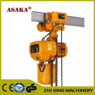 Competitive Price Portable Low Headroom Powered Electric Chain Hoist with CE