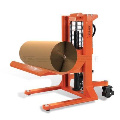 Load Capacity 1000kg Best Selling Hydraulic Hand Roller Paper Stacker