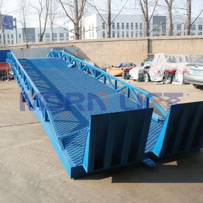 10t 6000kg Morn CE, ISO Heavy Duty Loading Ramp Forklift Ramps