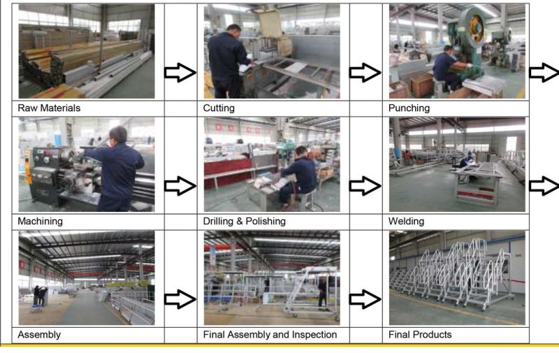 China Factory Customized Aluminum Lifting Platform