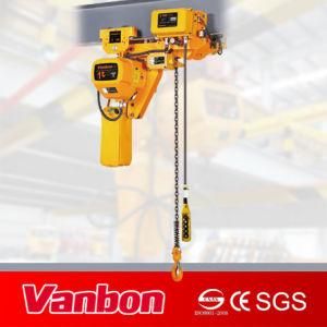 1 Ton Low-Headroom with Japan Fec G80 and Schneider Contactor Electric Chain Hoist