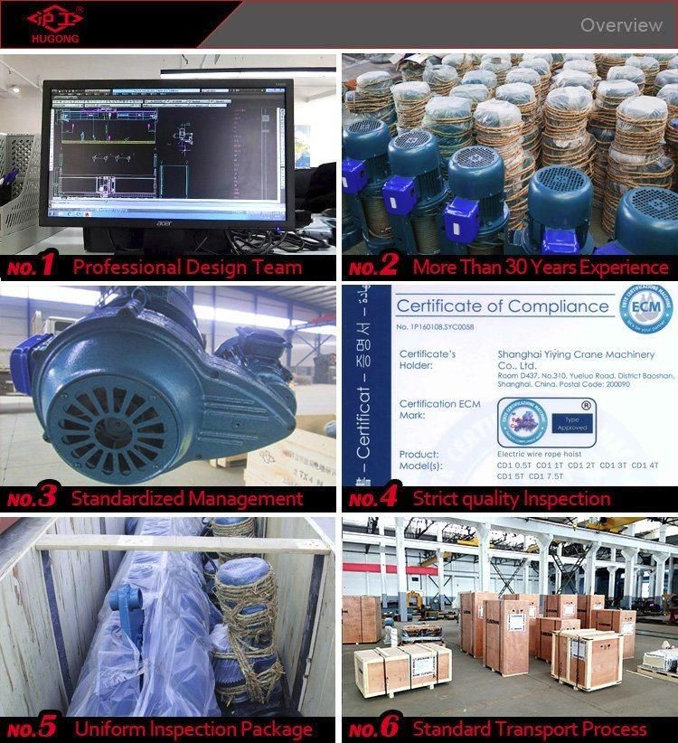Top Saling Steel Cable Electric Winch Wire Rope Electric Hoist Factory