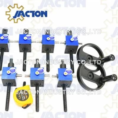 Small Lead Mechanical Screw Jack 5kn, Trapezoidal Screw Jacks Manufacturer