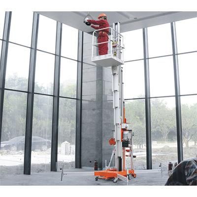 Dingli 8m Single Mast Aluminum Electric Vertical Lift Amwp8-1200