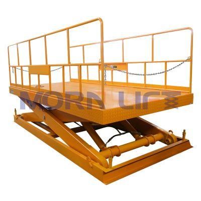 Weight Level Stationary Morn Warehouse 3 Ton Scissor Lift Table