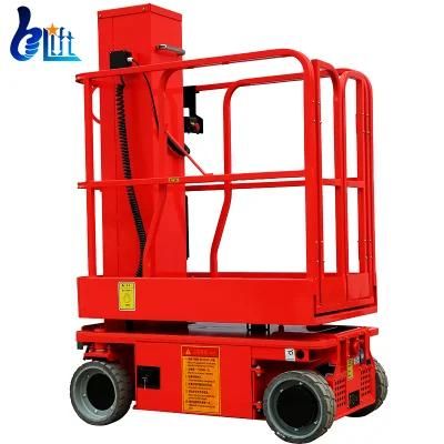 Lift for Construction Man Lift Equipment Telescopic Portable Lifter with European Standard