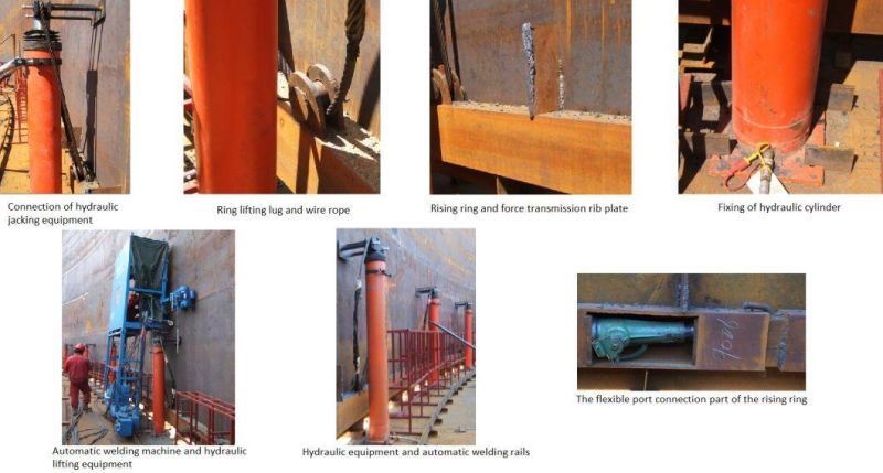 Hydraulic Lifting Jacking System/ Lift System for Tank Construction Machinery