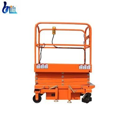 Mini Semi Electric Mobile Access Equipment Machine Scissor Lift