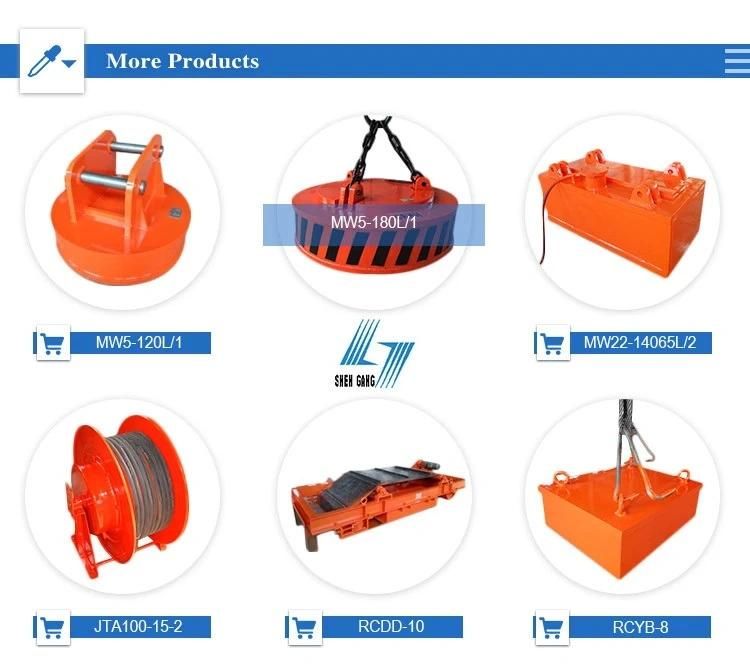 High Quality Round Shape Lifting Electromagnet for Lifting Melting Scrap