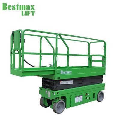 Self-Propelled Hydraulic Scissor Lift Platform with Ce