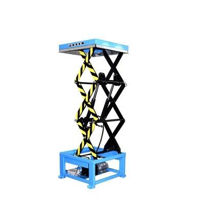 Super Quality Hydraulic Electric Three Scissor Lift Platform