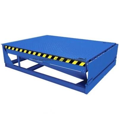 High Quality 6 Ton Forklift Loading Dock Leveler Hydraulic Container Dock Leveler Steel Container Load Ramp