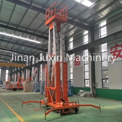 Ce Approved Aerial Mobile Aluminum Lift for Cleaning Glass