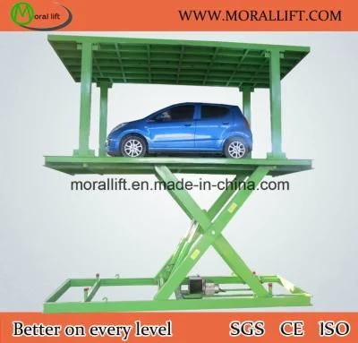 4T 3M Hydraulic Scissor Type Car Parking Lift