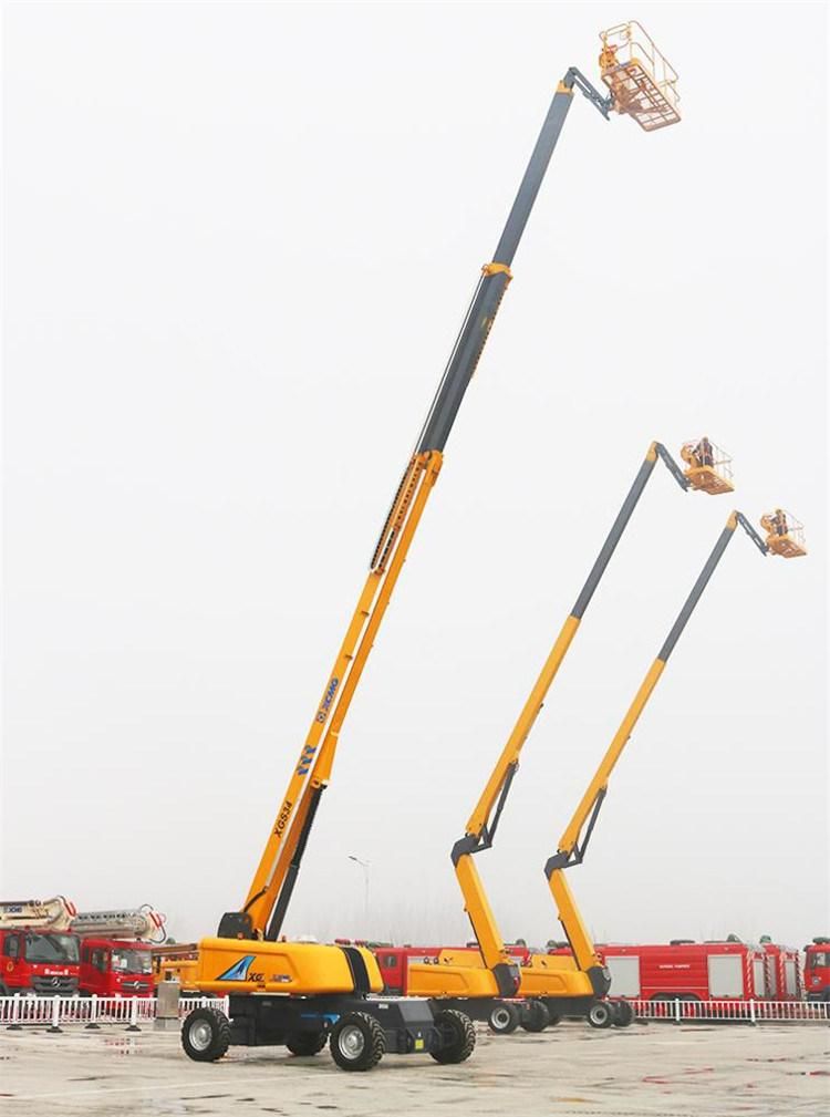 XCMG Manlift Boom Lift Xgs34 Construction Aerial Work Platform China 34m Electric Telescopic Boom Man Lift