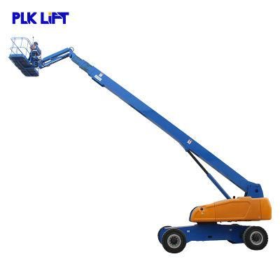 Hydraulic Telescopic Self Propelled Boom Lift 20-56m Lift
