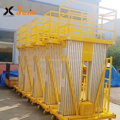 Factory Supply Cherry Picker Man Lift Aluminum Hydraulic Scissor Lift