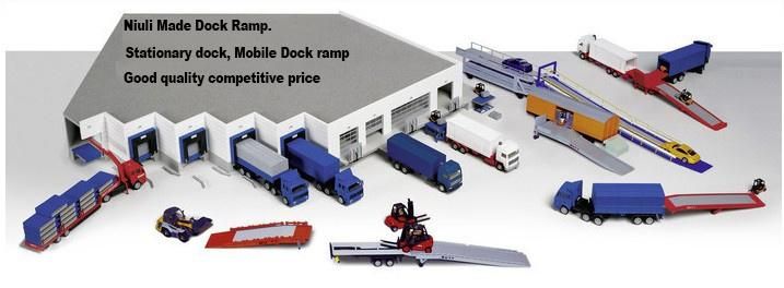 Dock Mobile Hydraulic Container Loading Ramp