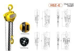 Hsz Chain Hoist Manual Hoist