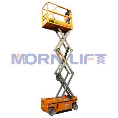 Battery Power 8m Working Height Electric Self-Propelled Hydraulic Scissor Man Lift