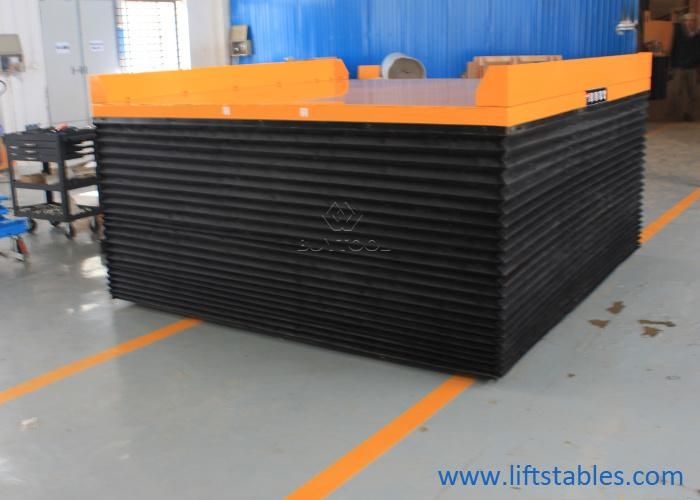 Stationary Electric Hydraulic Pump Lifting Table 1000kg-4000kg Capacity
