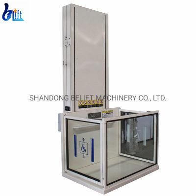 Home Vertical The Disabled Wheelchair Lift Hydraulic Elevator for Elder