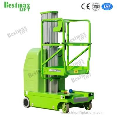 7.5m Platform Height 125kg Load Self Propelled Aerial Work Platform