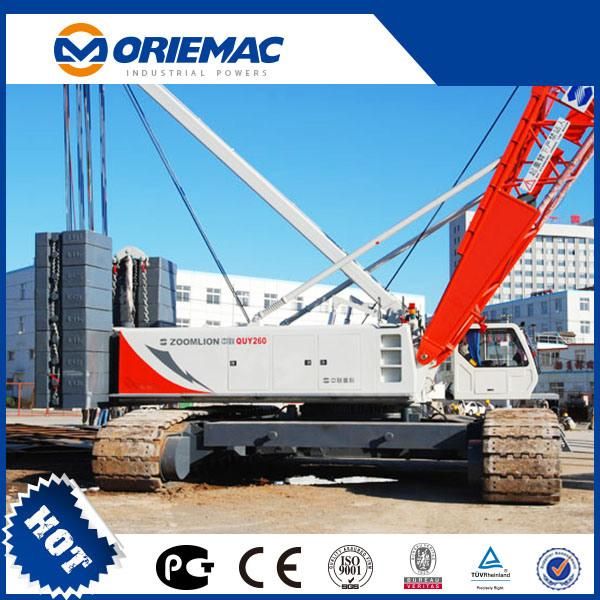 Hoisting Construction Equipment Zoomlion Crawler Crane 80 Tons Quy80