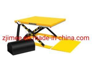 1500kg Stationary Scissor Lift Table with Safety Bar