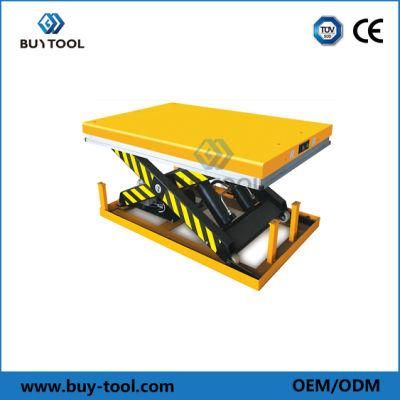 Popular 2t Electric Single Scissor Lift Platform for Industry Use