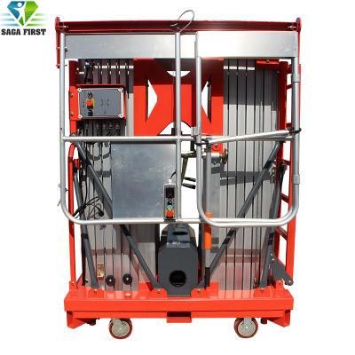 Hydraulic Vertical Electric Aluminum Lift Small Man Lift with CE