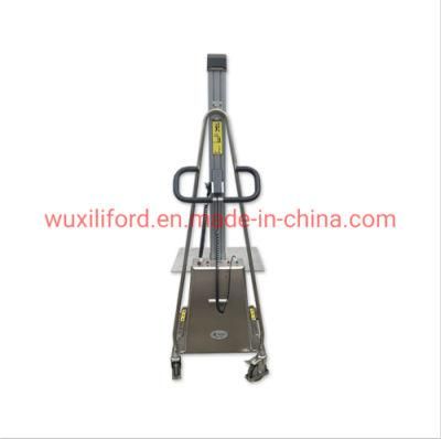 Lightweight Stainless Steel Stacker Lifter with 220 Lbs Capacity