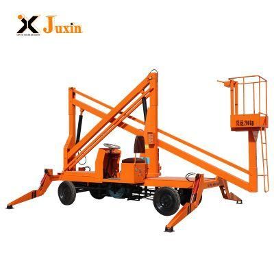 10m Diesel Folding Crank Arm Aerial Platform Hydraulic Boom Lift