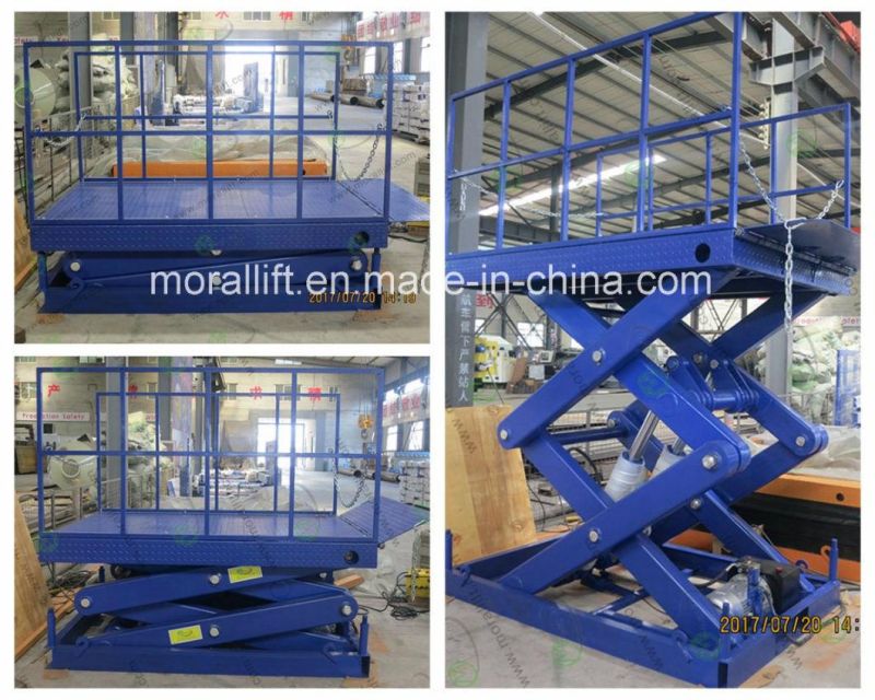Hydraulic Scissor Lifter Cargo Lift for Factory