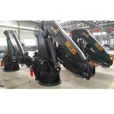 Folding Boom Hydraulic Marine Electric Pedestal Crane for Sale