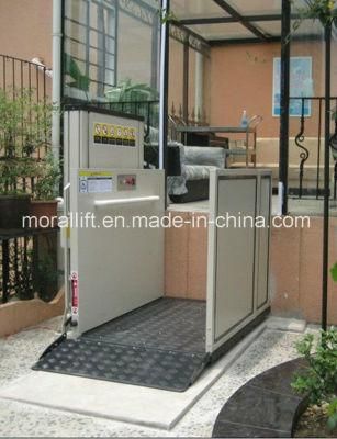 Outdoor Vertical Wheelchair Platform Lift for Disabled