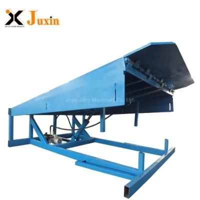 Heavy Duty Truck Stationary Fixed Hydraulic Cylinder Loading Ramp Dock Leveler for Warehouse