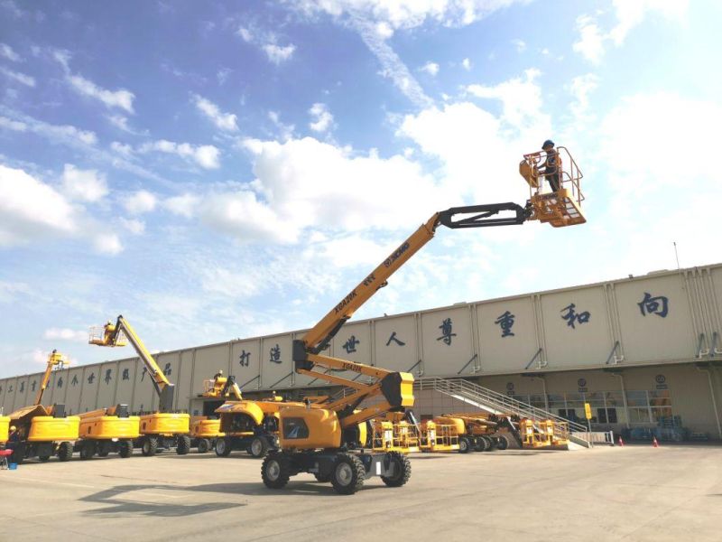 XCMG Official Manlift Lift Platform Xga20K 20m Small Mobile Hydraulic Trailer Boom Lifting Platform