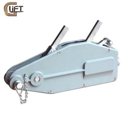 0.8-5.4t Portable Manual Wire Rope Pulling Hoist Aluminum/Steel Body Hand Cabel Pulling Winch (ZNL)
