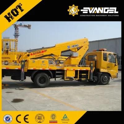 14m Folding Jib Aerial Working Platform Truck