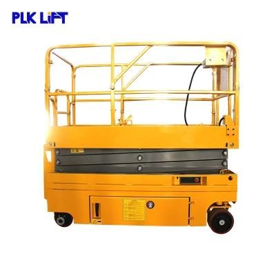 Manual Hydraulic Electric Aerial Work Platform Scissor Lift
