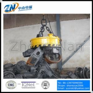 Scrap Lift Magnet for 16t Crane with 1750kg Lifting Capacity for Pig Iron MW5-150L/1