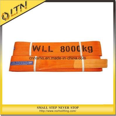 Safety Belt Orange for Lifting Flat Webbing Sling (NHWS-B)
