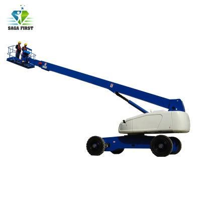 China Cheaper Articulating Aerial Working Platform Man Boom Lift Rental