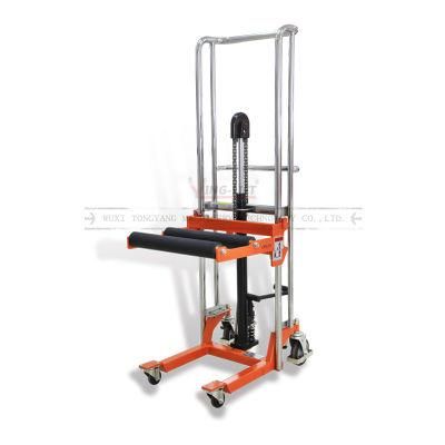Hand-Operated Reel Lifter Roll Stacker for Sale Load Capacity 400kg