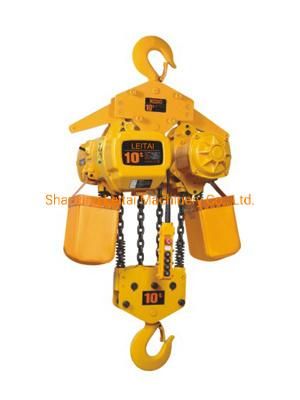 250kg Industrial Electric Chain Hoist in Fabrication Plants for Goods Lifting