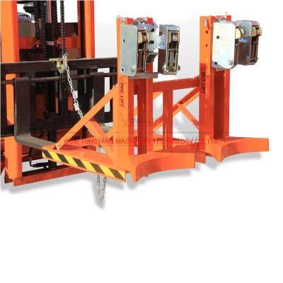 Gator Grip Forklift Drum Grab with Double Grip Head Type Drum Handling