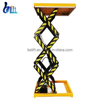 3m 300kg Indoor Hydraulic Elevator Lifts Electric Scissor Lift Tables