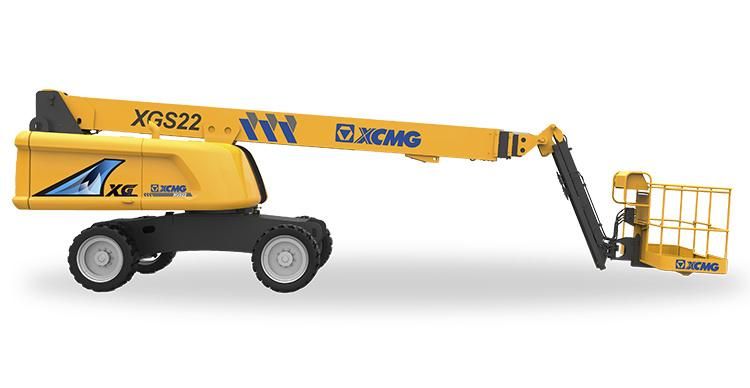 XCMG Manufacturer Aerial Work Platform Xgs22 China Top Quality 22m Small Mobile Electric Hydraulic Self Propelled Telescopic Boom Man Lift Machine for Sale