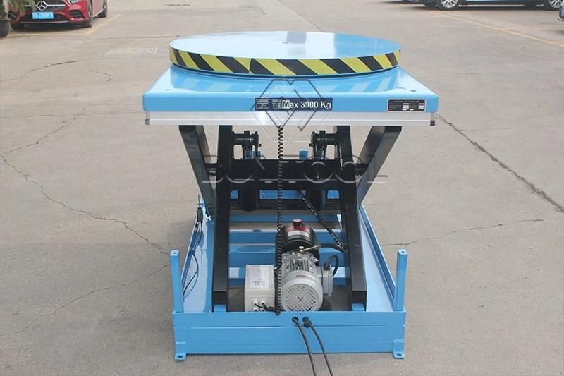 Rotaty Table Electric Lifting Platform